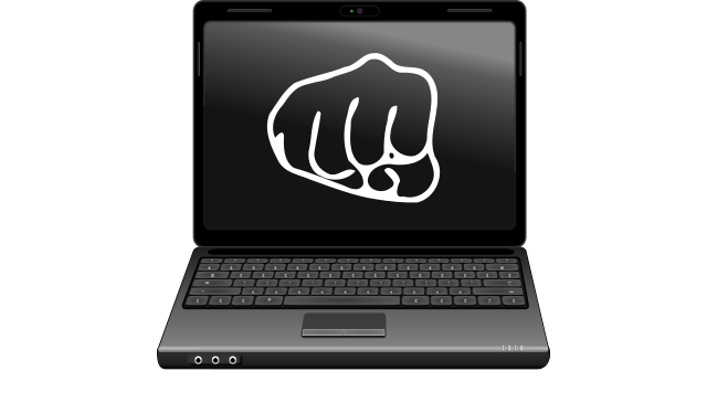 Source: Wikimedia Commons https://commons.wikimedia.org/wiki/File:Cyberprzemoc.svg